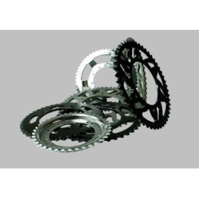Couronne KART 92 Dents Fabrication:.Sur.Mesure..Finition:.Alu.Poli