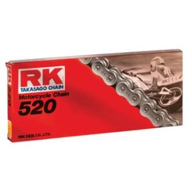 CHAINE RK 520D 130 MAILLONS avec Attache Rapide. CHAINE.520.STANDARD