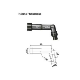 SPARK PLUG CAP XD05F