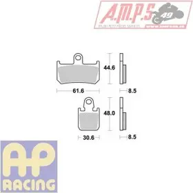 Plaquette de frein - LMP 439 TRR Usage: Endurance