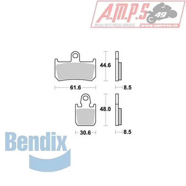 Bendix MCR339 Métal Fritté Carbone