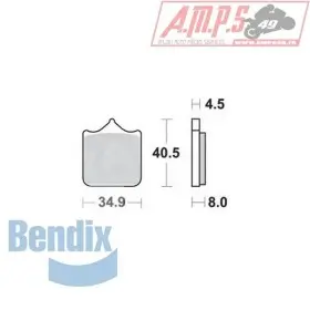 Bendix MF370 Métal fritté