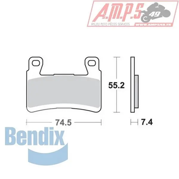 Bendix MF394 Métal fritté