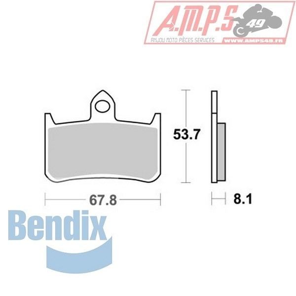 Bendix MRR122 Métal fritté.