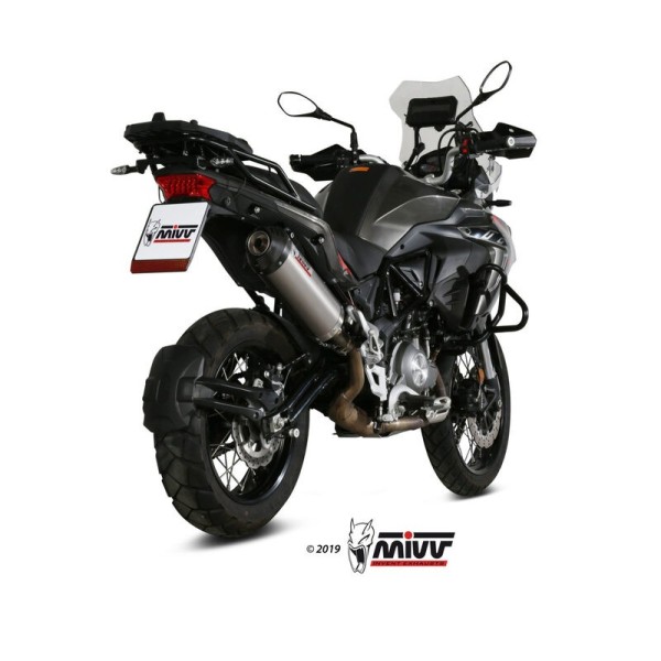 Silencieux MIVV Oval - Benelli TRK 502X