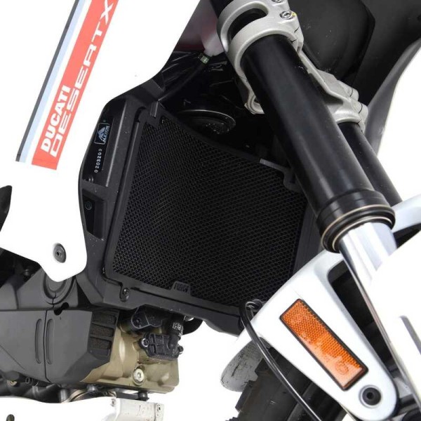 Protection de radiateur R&G RACING noir - Ducati