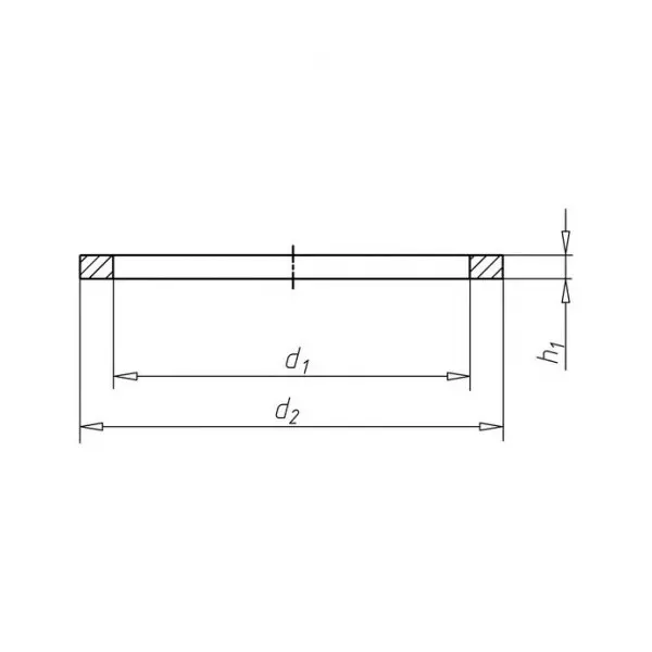 JOINT D'ÉTANCHÉITÉ CUIVRE JOINT DE BANJO DE FREIN -DIN7603-CU-A-10X14X1