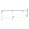 JOINT D'ÉTANCHÉITÉ CUIVRE JOINT DE BANJO DE FREIN -DIN7603-CU-A-10X14X1