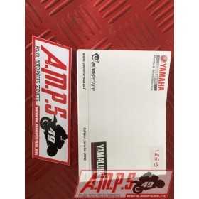 CARNET DE GARANTIE YAMAHA ref1869 EDITION JANVIER 2016LOTAYAM350431new