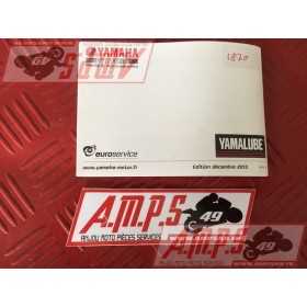CARNET DE GARANTIE YAMAHA ref1870 EDITION DECEMBRE 2013LOTAYAM350432new