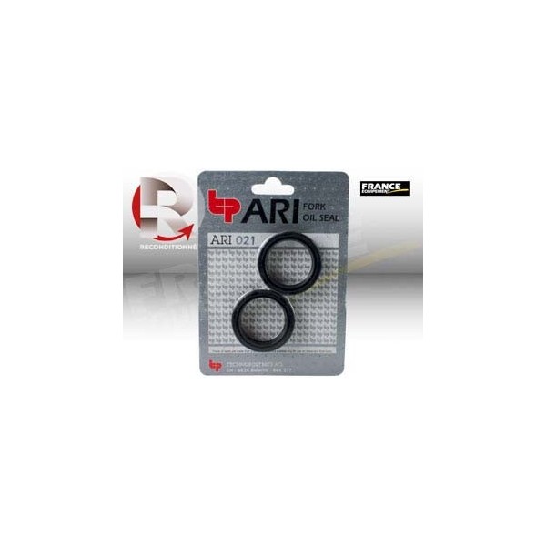 Joint Spy de fourche TP ARI :  37x48x12,5/13,5 mm - Reconditionné Type TCL - Joint Double lèvres 