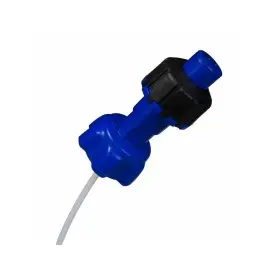 Kit accessoires bidon d'essence RACETECH remplissage rapide bleu
