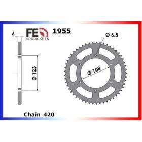 COURONNE ACIER SACH 50.MADASS '07/08 48 420