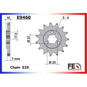PIGNON PSB SACH 650.ROADSTER'00/04 16 525