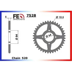 COURONNE ACIER LT.400.Z '02/08 37 520