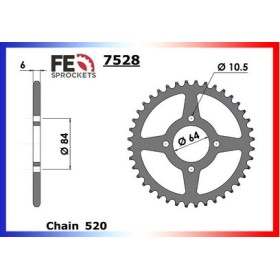 COURONNE ACIER LT.400.Z '02/08 39 520