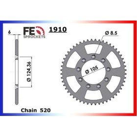 COURONNE ACIER TM.80 '94/95 Grandes Roues 49 520