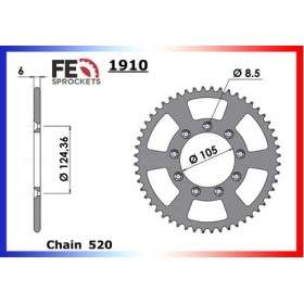 COURONNE ACIER TM.80 '94/95 Grandes Roues 52 520