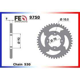 COURONNE ACIER COUR AC Z500B1/B2 39 530
