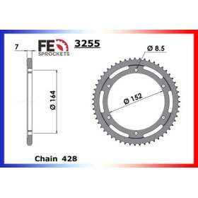 COURONNE ACIER SR.500 '91/95 55 428