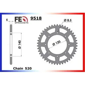COURONNE ACIER KLE.500 '91/07 46 520