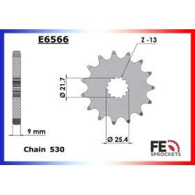 PIGNON SUZ RG500GAMMA 15 530