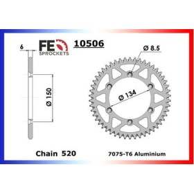 COURONNE ALU KX500 83A99 44 520 ALU