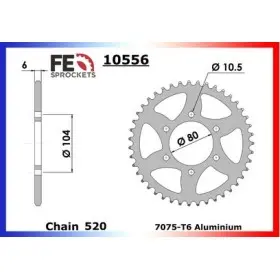 COURONNE ALU Z.750 '04 45 520