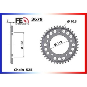 COURONNE ACIER YAMAHA R1 '15 39 525