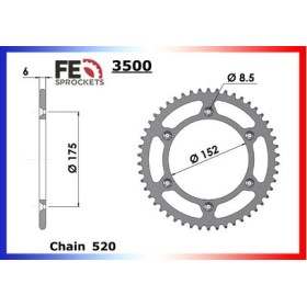 COURONNE ACIER TT.350/600 '83/95 43 520