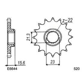 PIGNON PSB YAM TTR.600 '96/03 13 520