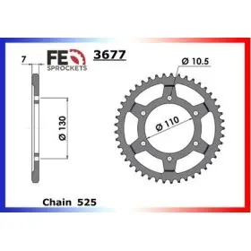 COURONNE ACIER C GSX.R.600/750 '11 46 525