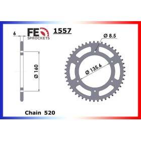 COURONNE ACIER 650.PEGASO '92/04 42 520