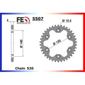 COURONNE ACIER TRX.700 '08/09 37 520