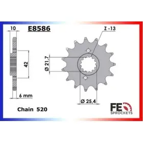 PIGNON PSB APRILIA 650.PEGASO'05/09 14 520