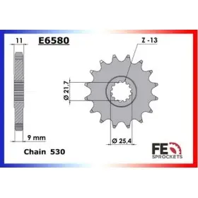 PIGNON YAM FZX750 '87/97 18 530