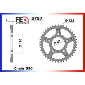 COURONNE ACIER CB750.FA/FB/F2C-VF750F 40 530