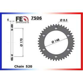 COURONNE ACIER DR.750/800 '89/93 53 520
