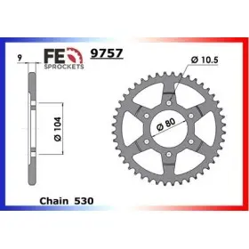COURONNE ACIER COUR AC ZX.R.750 '90/95 46 530