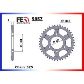 COURONNE ACIER PSB KAWASAKI KLZ.1000 VERSYS '12/13 40 525