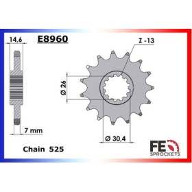 PIGNON CB.750.F SEVEN FIFTY'92/99 14 525