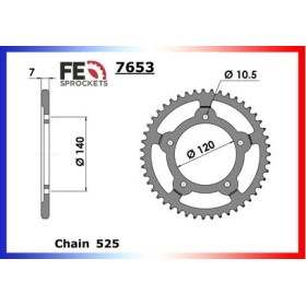 COURONNE ACIER GSX.R.750 '00/10 48 525