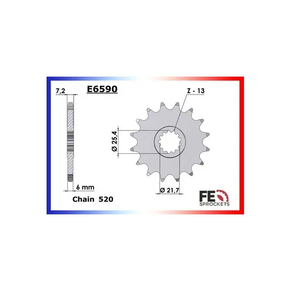 PIGNON YAM XTZ.750 '89/98 15 520