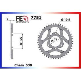 COURONNE ACIER RF.900.RR '94/00 41 Dents 530