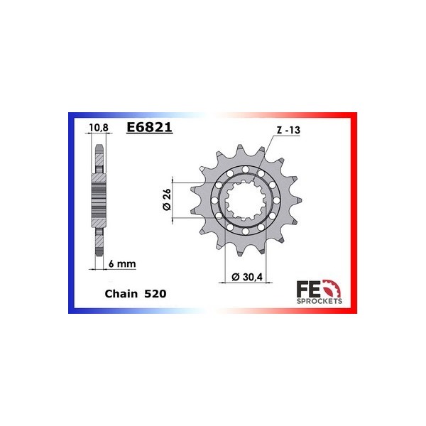 PIGNON PSB YAM 1000.R1 98/06 15 520 