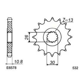 PIGNON PSB XJR.1200 '95/98 16 532