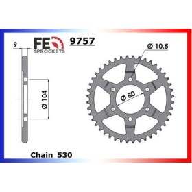 COURONNE ACIER ZRX.1200 '00/05 41 Dents 530