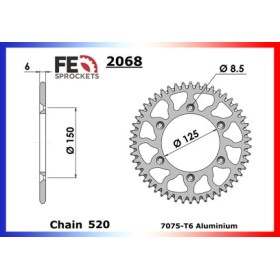 COURONNE ALU HVA 250 à 501 FE/FE/TE 49 520 '14/16