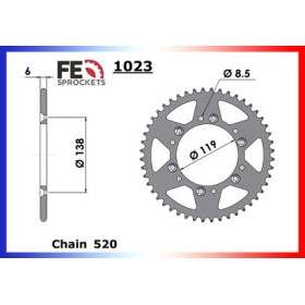 COURONNE ACIER HUSABERG 350/500/600'89/99 48