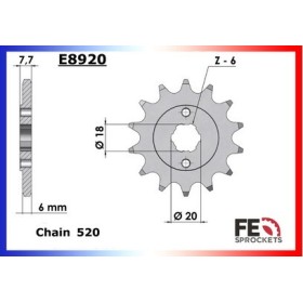 PIGNON PSB HM 230 CRF '04 16 520